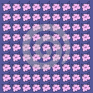 Spring Floral Pattern Background Texture