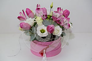 Spring flower arrangements