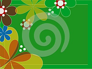 Spring flower background