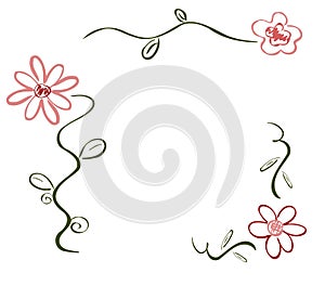 Spring flower deco