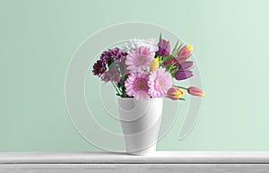 Spring flower pot