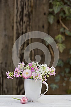 Spring Flowers Vintage Still Life