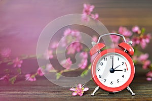 Spring forward. Daylight Saving Time