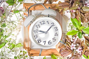 Spring Forward Time, Savings Daylight Concept