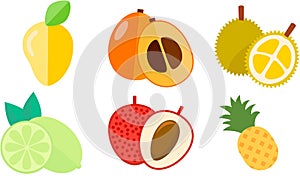 Spring fruit icon