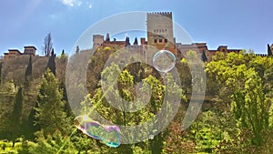 Spring in Granada, Alhambra photo