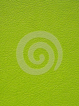 Spring green colored leather texture
