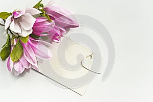 Spring greeting card template