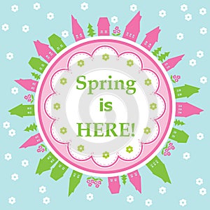 Spring is here theme