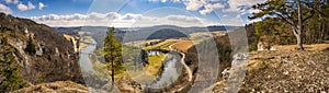 Spring hike in the Danube Valley near Sigmaringen