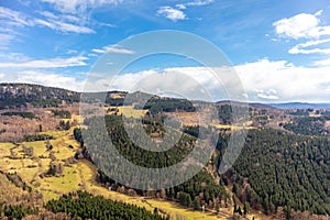 Spring hike through the Thuringian Forest near Floh-Seligenthal photo