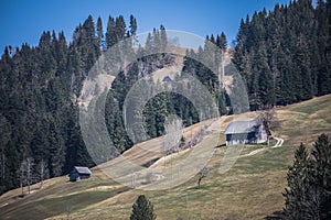 Spring impressions from marbach, emmental entlebuch switzerland