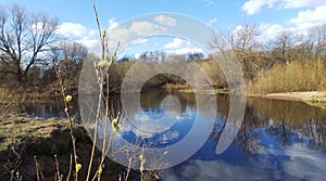 Spring landscape of central Russia