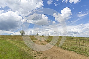 Spring landscape of Lyulin Mountain, Bulgaria