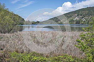 Spring Landscape of Pancharevo lake, Bulgaria