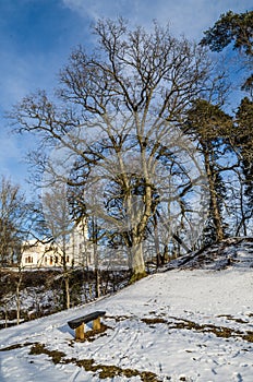 Spring landscape in Park Keila-Joa