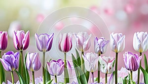 Spring meadow with sunny flowers, nature background 01