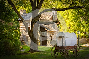 Spring Mill State Park in Indiana: Peek of the Past