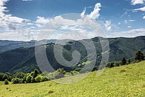 Spring mountains - Svydovets range, Ukraine