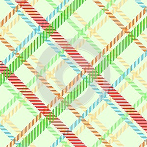 Spring plaid texture