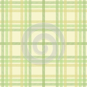 Spring plaid texture, vector pattern
