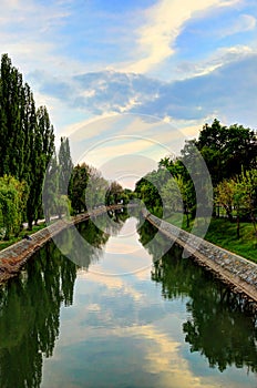 Spring on river Bega