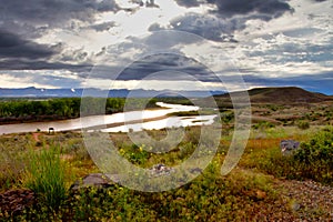 Spring River Landscape of the Western Slope