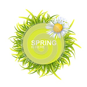 Spring Round Banner