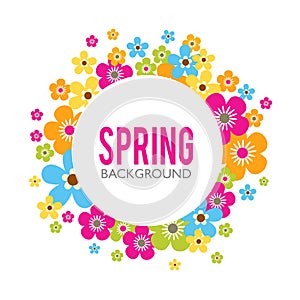 Spring Sales Background