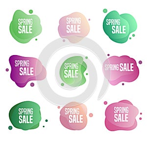 Spring Sales Buttons