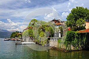 Spring on the shores of Lago Orta, Orta San Giulio