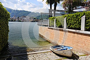 Spring on the shores of Lago Orta, Orta San Giulio