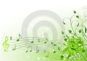 Spring song background