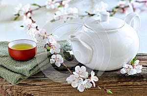 Spring spa tea