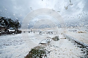 Spring storm in Uruguay