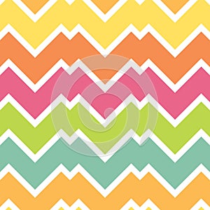 Spring Summer Candy Chevron