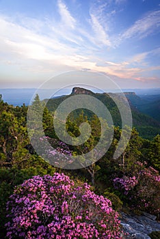 Spring Sunrise In The Blue Ridge Mountain 2