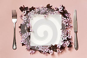 Spring table setting