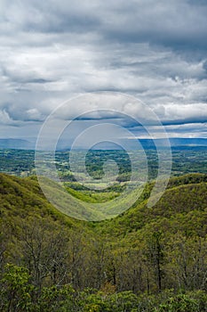 Spring Thunder Storm over Shenandoah Valley