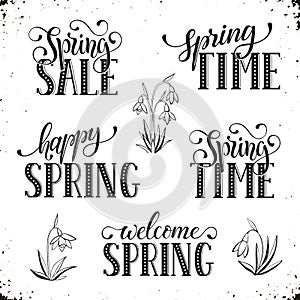 Spring time wording