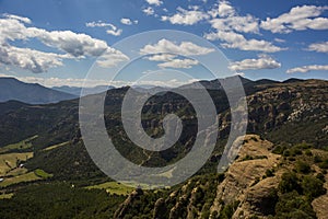 Spring in Tremp, Lleida, Pyrenees, Spain