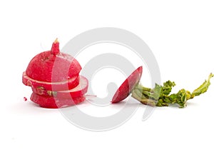 spring vegetables, fresh, radish,