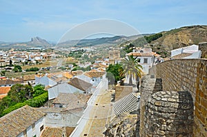 Spring view of Antequera photo