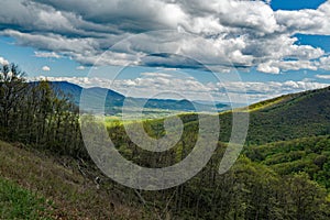 Spring View of the Blue Ridge Mountains