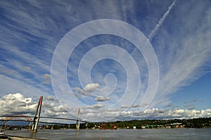 Spring View of Fraser River