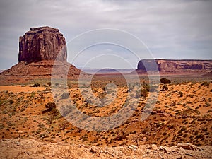 Spring view in Monument Valley on the 17 Mile Drive