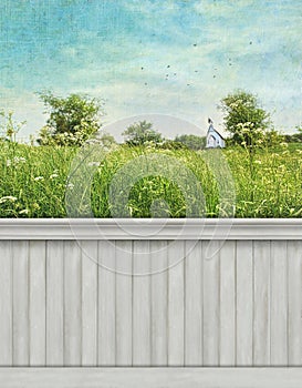 Spring wall background/backdrop