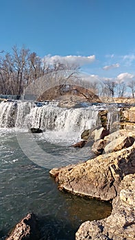 Spring Waters by Christina Farino Waterfall in Spring