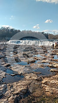 Spring Waters by Christina Farino Waterfall in Spring