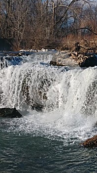Spring Waters by Christina Farino Waterfall in Spring Joplin